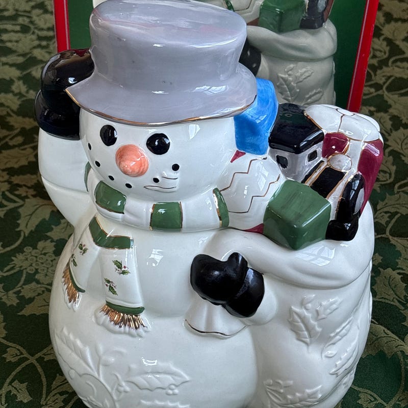 Sitemapcdatahttpautocellcare1comvintage Snowman Cookie Jar