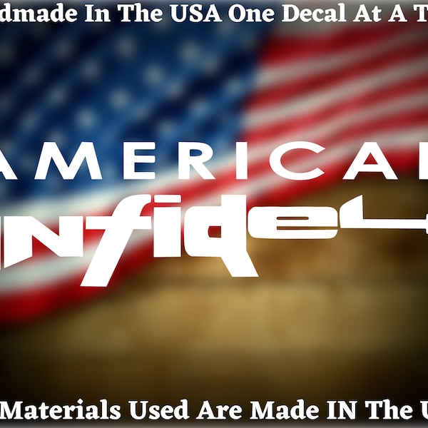 Infidel Decal - Etsy