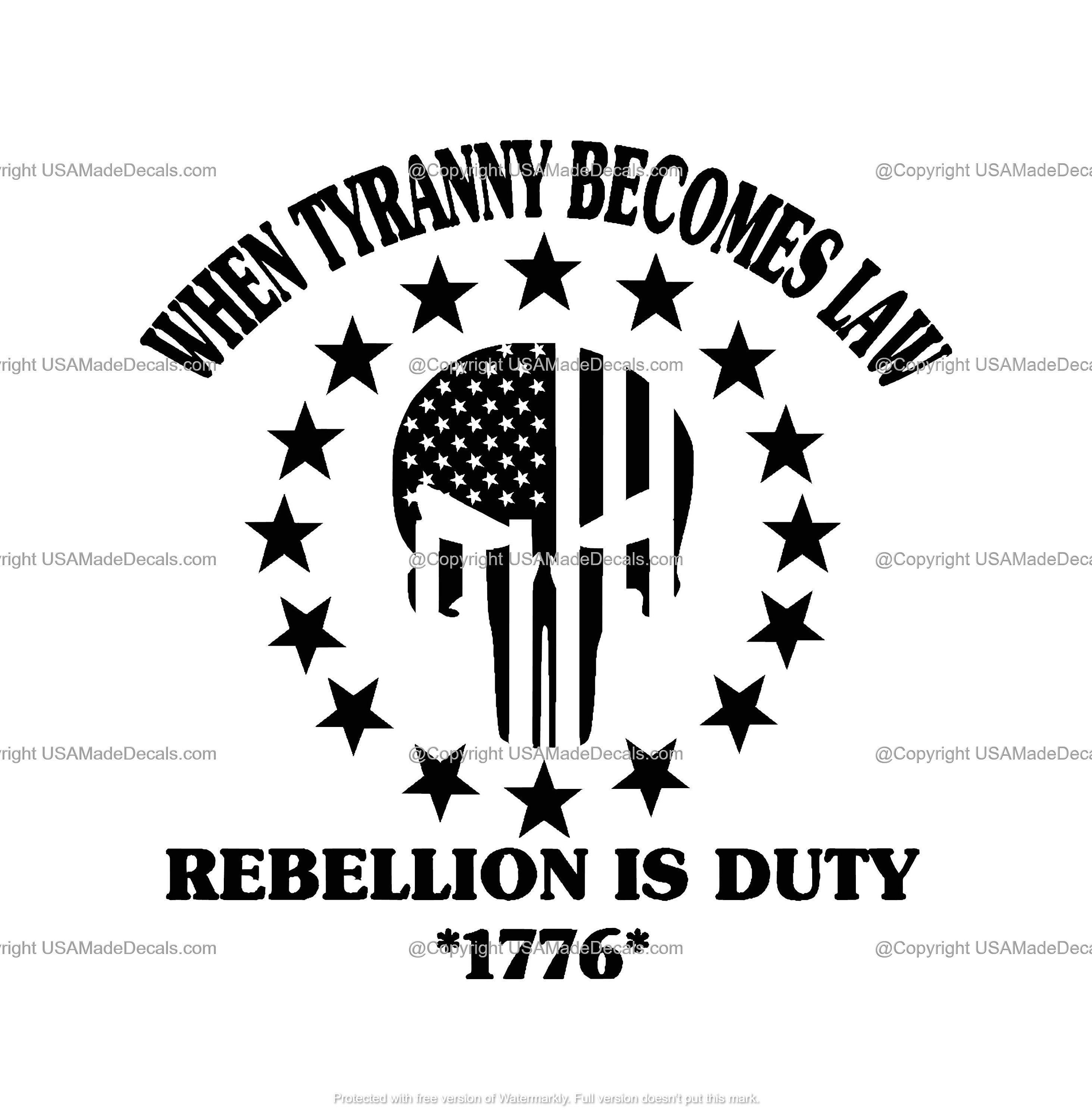when tyranny becomes law rebellion becomes duty when tyranny becomes law rebellion becomes duty