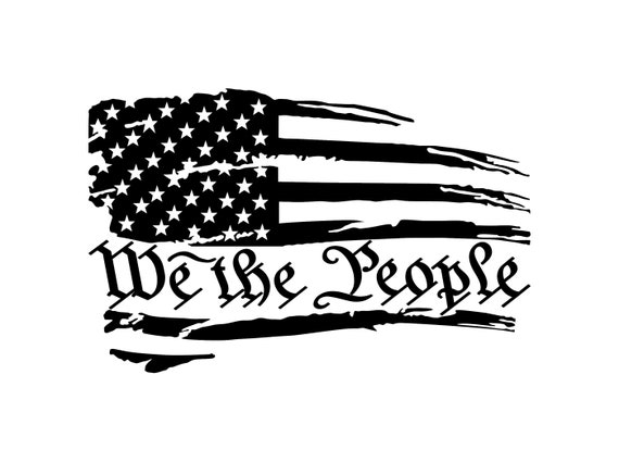 We the people sale decal