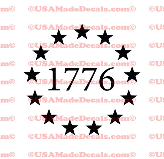 thumbnail interactive-video image 1 of Betsy Ross Circle Of Stars 2nd Amendment Die Cut Decal – Oracal Vinyl Made In USA 1 of 4