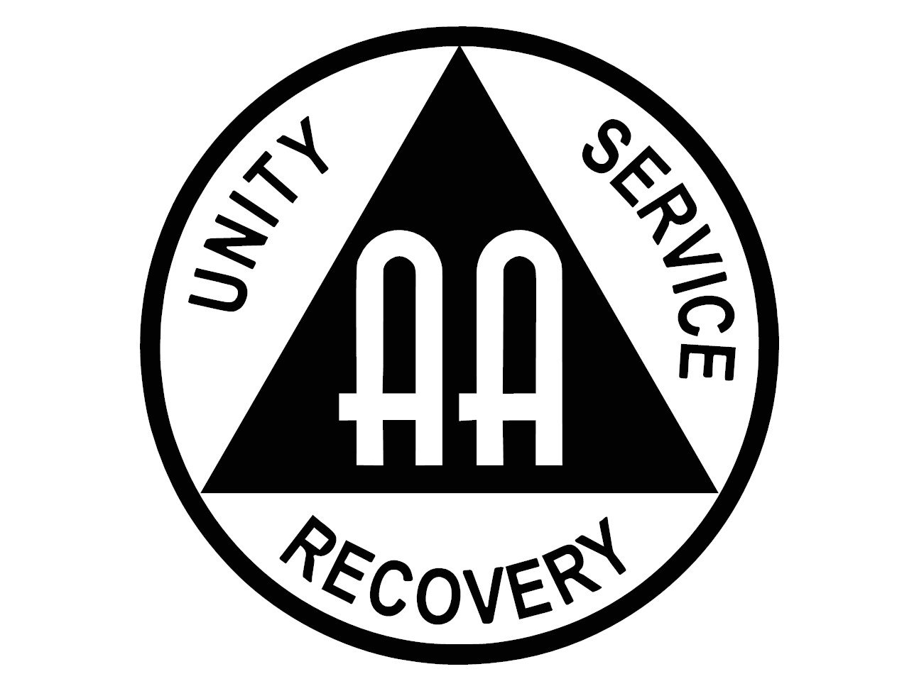 Service Symbol AA Black/White Sticker  Serenity Superstore by Valley  Graphics