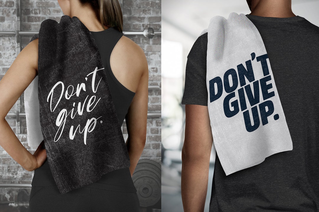 Gym Workout Towels motivation Towel sweat Towel workout Etsy