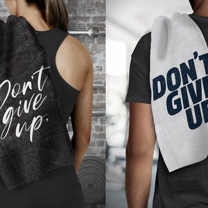 Gym Workout Towels ~Motivation Towel ~Sweat Towel ~Workout Towels ~Sports Towel ~Motivational Gym Towel ~Exercise Towel ~Gym Gift ~Gym Towel
