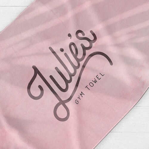 Exhale Yoga Towel gym Towel personalised Gym Towel workout Etsy Australia