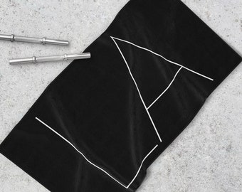 US Cities Hand Towel, LA Gym Towel, Las Angeles Sport, Exercise Gym Workout Gifts with US Cities, usa gifts for Fitness & Gym, La La Love