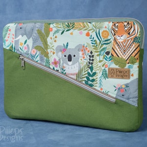 Laptoptasche 13 Zoll, Kuoria Laptoptasche, Laptoptasche Tier Motiv