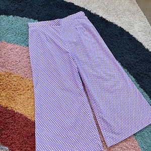 Vintage Baby Purple Polka Dot Pants