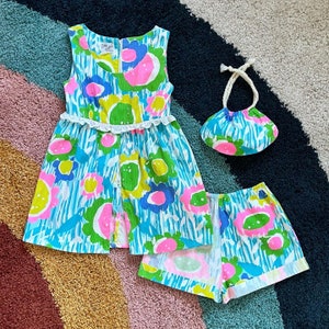 Vintage 60s OOAK Reworked 3-Piece Set