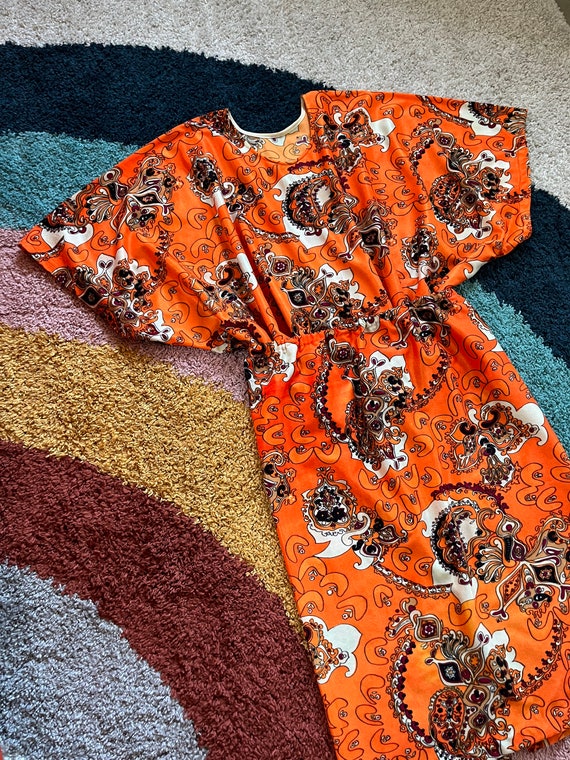Vintage 70s Psychedelic Two-Piece Set - image 4