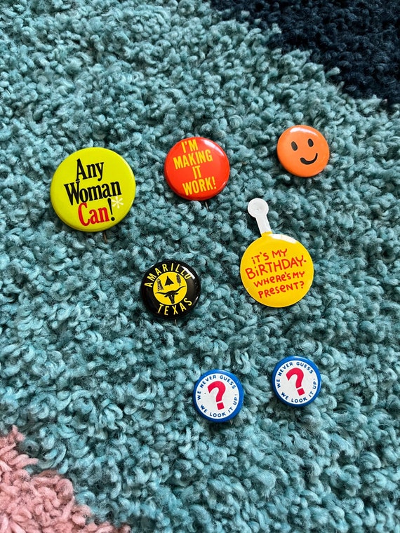Fun Vintage Pins Choose From Options 