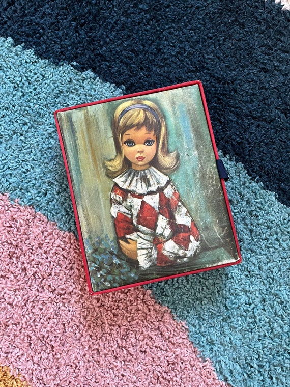 Vintage 60s Big Eye Jewelry Box