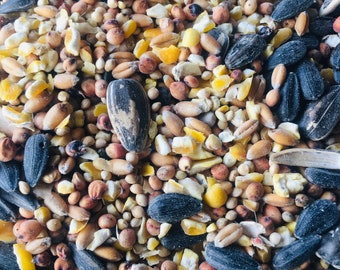 Wild Bird Food Feed Mix Milo Millet Sunflower Seeds Wheat Cracked Corn USA Grown