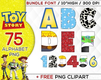 Toy Story Font Svg Etsy
