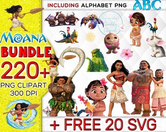 Moana Clipart Etsy Moana Clipart Etsy