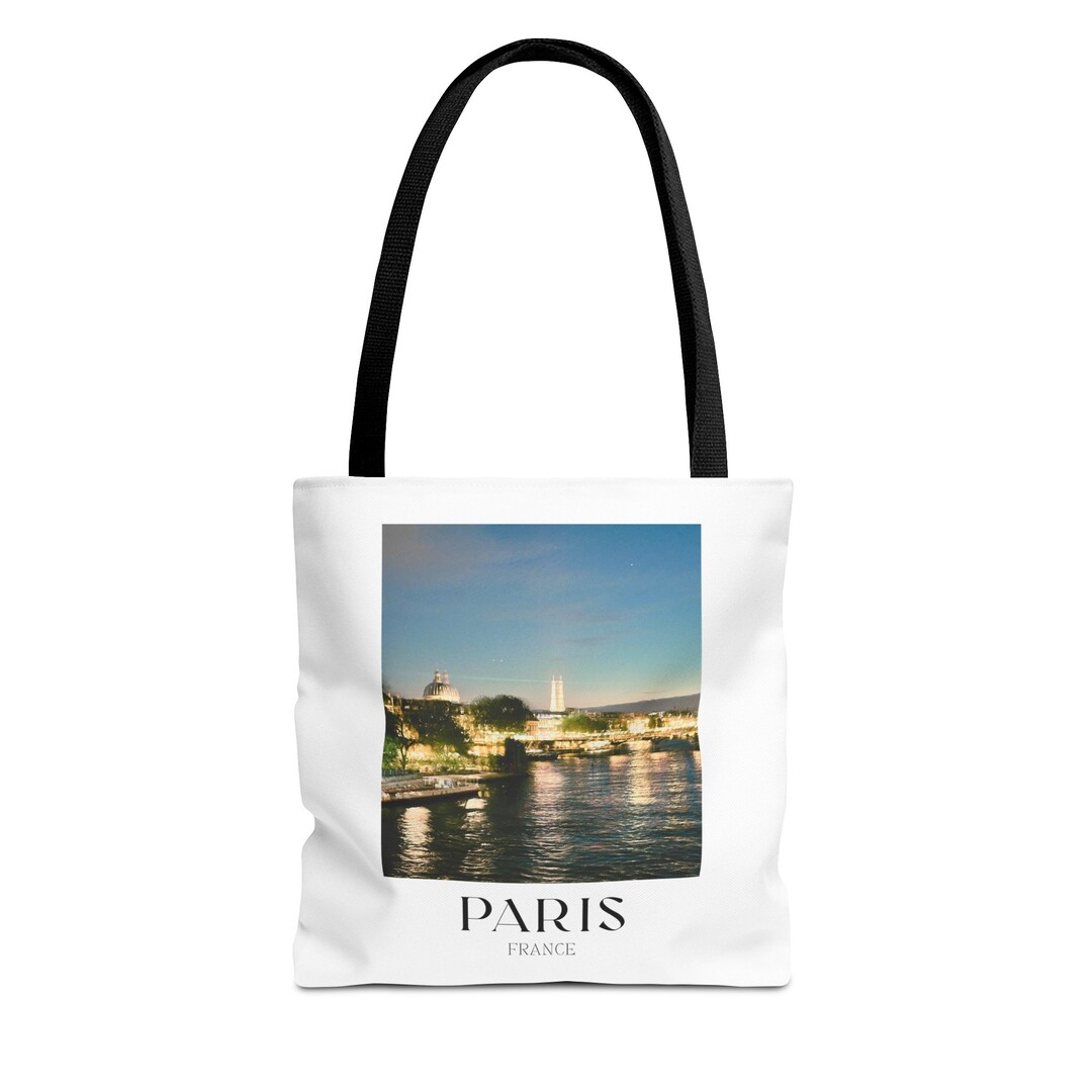 Eiffel Tower Pattern Print Crossbody bags