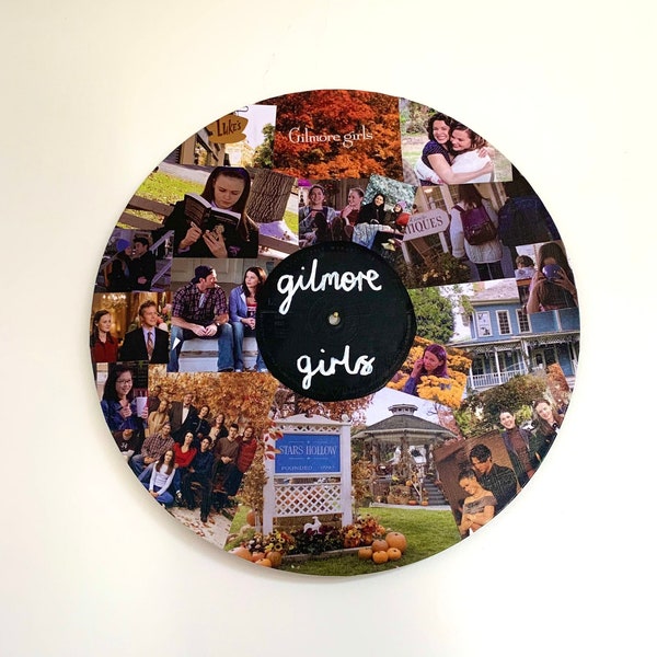 Gilmore Girls Inspired 12" Collage Vinyl Record