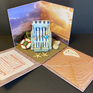 Explosionsbox, Geschenk, Ruhestand, Rente, zum Abschied, Abschiedsgeschenk, Kollege, Kollegin