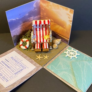 Explosionsbox, Geschenk, Ruhestand, Rente, zum Abschied, Abschiedsgeschenk, Kollege, Kollegin