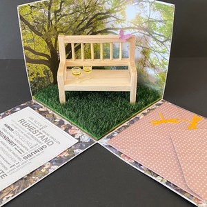 Explosionsbox, Geschenk, Ruhestand, Rente, zum Abschied, Abschiedsgeschenk, Kollege, Kollegin