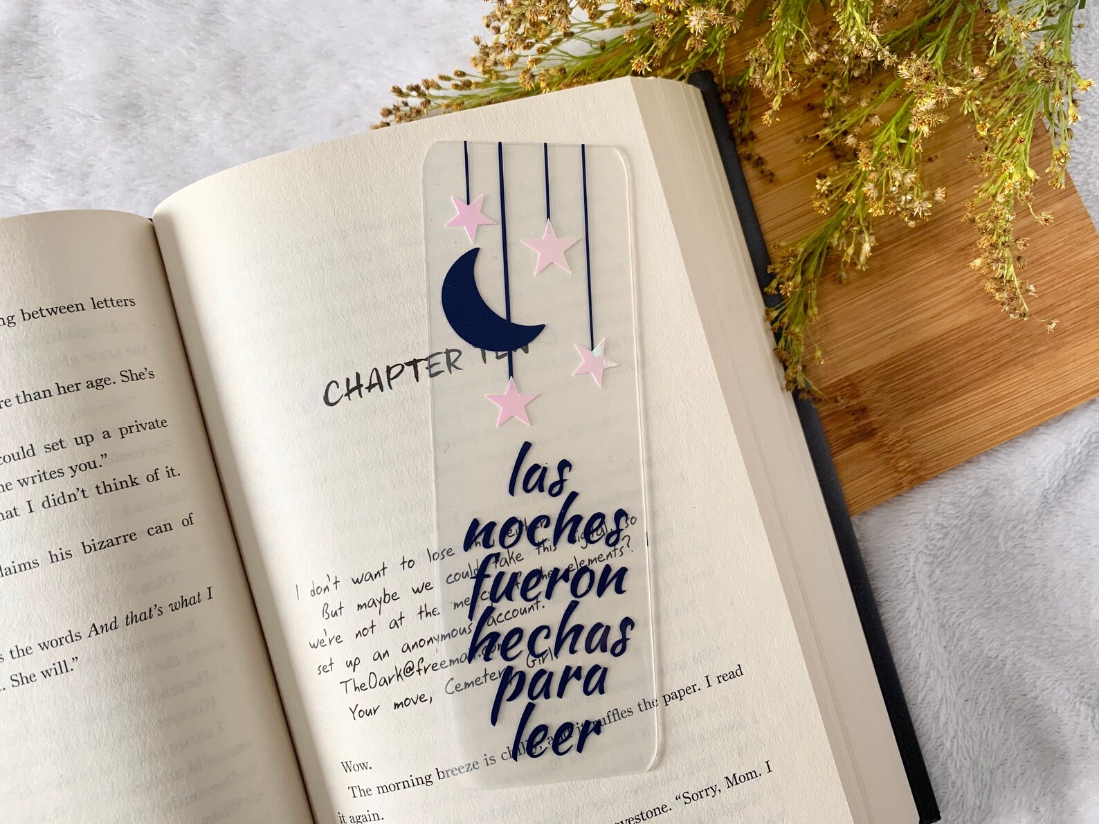 Bookmark en Español Marcapaginas Marcador de Libros Etsy