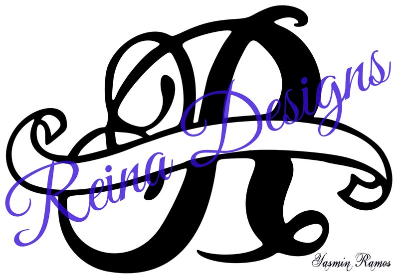 Letter r SVG File, Cursive Letter, Cricut, Silhouette, Digital Download ...