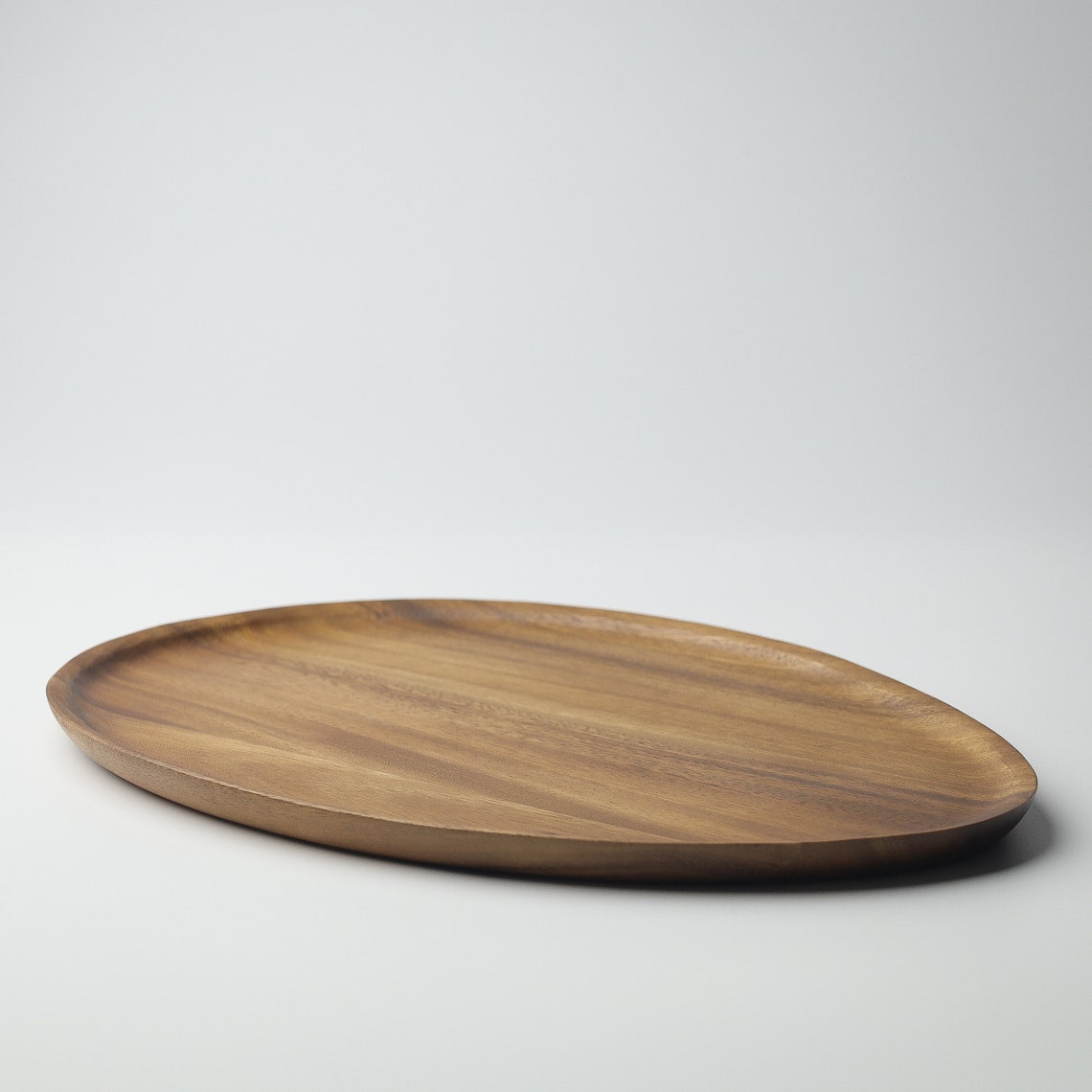 Handmade Wooden Large Trays Set, Acacia Wood Serving Tray, Coffee Table