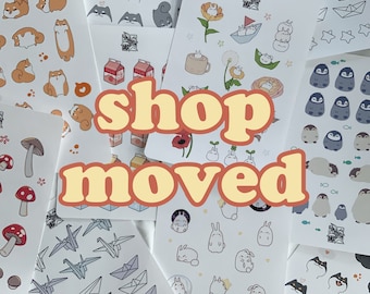 SHOP MOVED | please read description