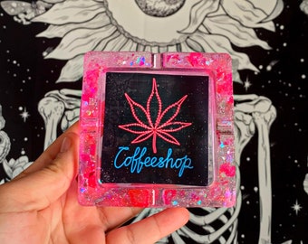 Custom Ashtray, Photo Ashtray, Stoner Decor, Personalized Gifts