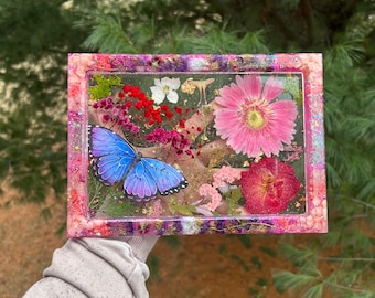 Custom Vanity Tray, Rolling Tray, Boho Jewelry Dish, Earthy Decor, Fairy Decor, Aesthetic Bedroom Decor, Personalized Gifts