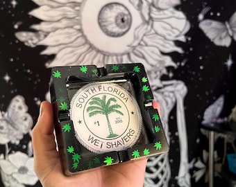 Custom Picture Ashtray, Photo Ashtray, Stoner Gifts, Personalized Ashtray