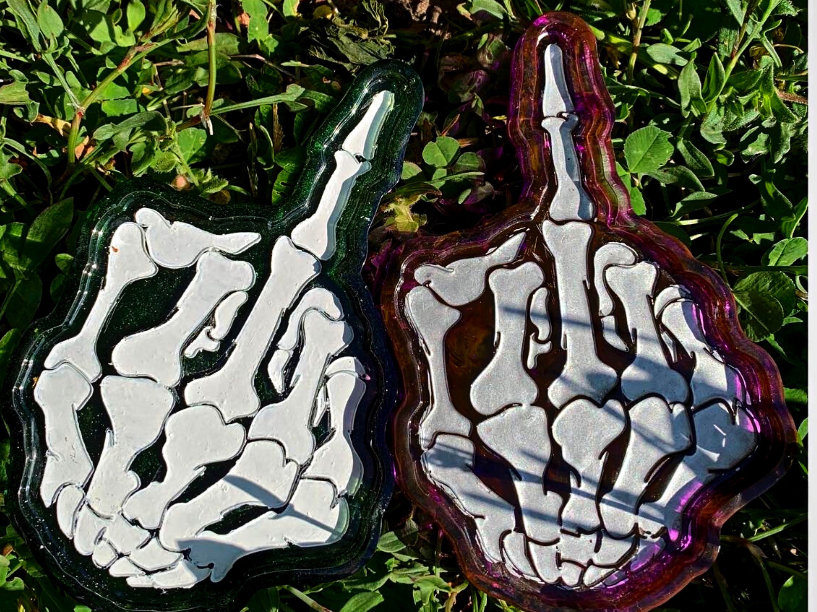 Middle Finger Tray, FU Dish, Jewelry Tray, Grunge Room Decor