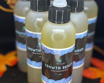 Hair Growth Serum- 100 % natural ingredients- Castor Oil- Mega Growth Serum- Rosemary Oil