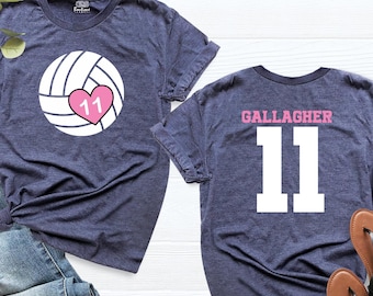 Volleyball Team Shirt Pink Volleyball Shirts Volleyball Mom shirt Volleyball Number Tee Volleyball Name Shirts Custom Volleyball Girl Shirts