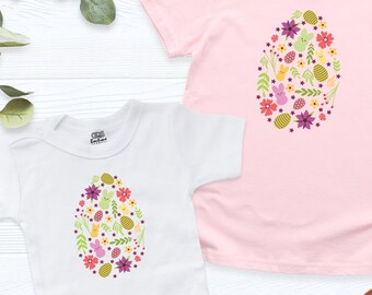 Funny Easter Toddler Shirt, Easter Egg Kids Shirt, Kids Matching easter outfits, Baby Happy Easter Shirt, Cute Brother Sister Easter Outfit