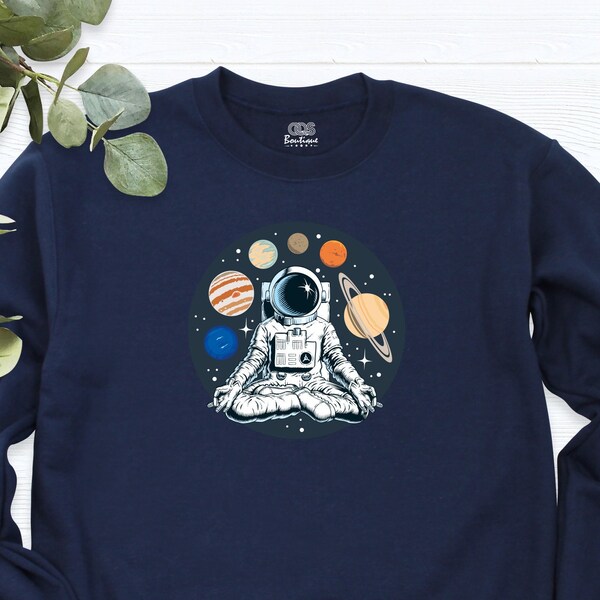 Doodle Meditate Yoga Sweatshirt main image 0