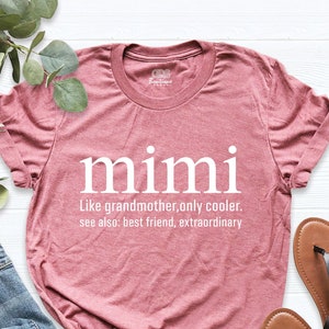 Mimi Definition Shirt, Mimi Shirt, Grandma Shirt, Funny Granny Shirt, Grandmother Shirt, Mother's Day Shirt