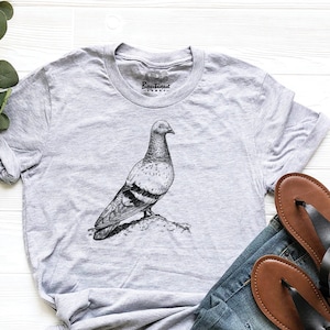 Cute Pigeon Shirt, Pigeon Lover Shirt, Pigeon Tee, Pigeon Tshirt, Pigeon Graphic Shirt, Pigeon Design Shirt, Pigeon Lover Gift, Pigeon Gifts