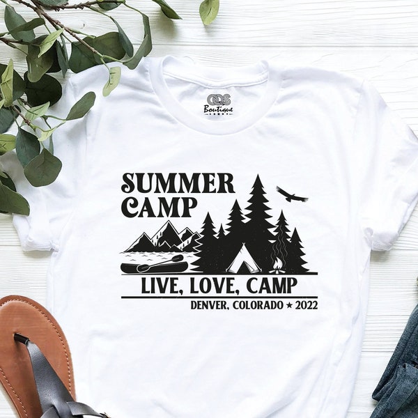 Summer Camp Shirt Etsy