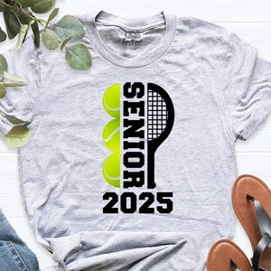 senior tennis shirt, 2025 tennis senior night tee, us open tennis shirt, tennis senior gift, senior tennis team shirt, cute tennis t-shirt