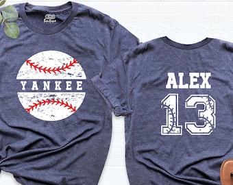 Baseball Shirt Custom Baseball Team Shirts Baseball Mom Shirt Women Baseball Tee Shirt baseball girlfriend Shirts Men Baseball Game Day Tees
