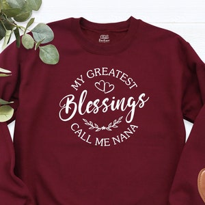 Womens My Greatest Blessing Call Me Gaga Tshirt Thankgiving Shirt Womens My Greatest Blessing Call Me Gaga Tshirt Thankgiving Shirt