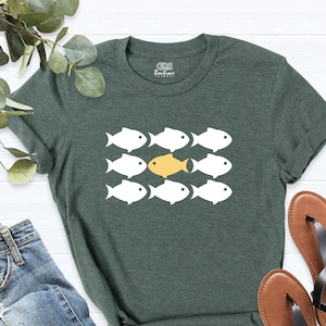 Cute Fishes Shirt, Fish Shirt, Fishing Shirt, Fish Lover Shirt, Fisherman Gift, Gift For Her, Aquarium Shirt, Fish Shirt For Women, Fishing