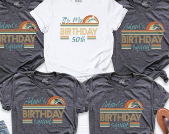 50th Birthday Shirt Family Birthday Tee 50 Birthday Trip Shirt Birthday Crew Shirt Bday Group Shirts Birthday Dad Shirt Fifty Birthday shirt