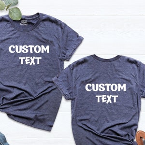 custom front and back shirt, custom shirts,  customizable shirt front and back, personalized Logo Tee, design your own shirt, custom tee