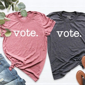 Vote 2020 Election Shirt, Voter T-Shirt, Voting Tee, Politics Shirt image 1