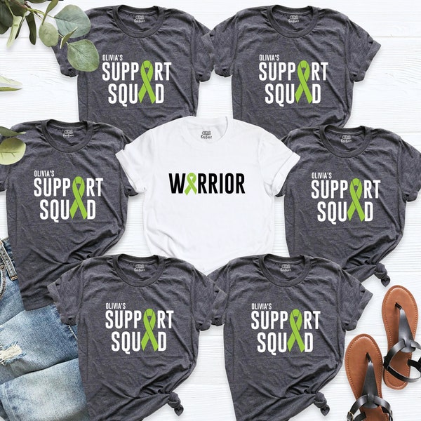 Support Squad Lymphoma Cancer Shirt, Lymphoma Ribbon Shirt, Personalized Cancer Awareness Shirt, Team Cancer Shirt, Lymphoma Survivor Tshirt