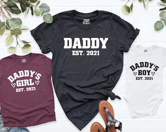 Daddy and Me shirt, Dad and Me Outfit, Fathers Day Shirt, daddy Daughter Shirt, Daddy's Girl shirt, Daddy's Boy Shirt, daddy son Shirt