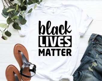 Black Lives Matter Shirt, George Floyd Protest Unisex Tee