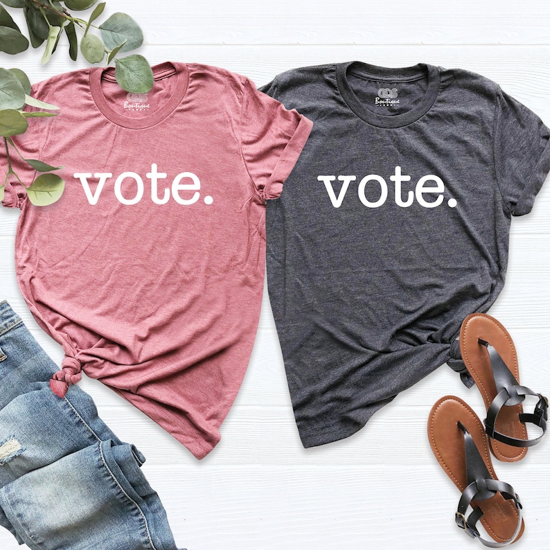 Vote 2020 Election Shirt, Voter T-Shirt, Voting Tee, Politics Shirt image 1